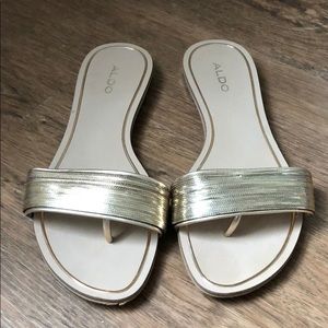 Aldo Gold Slides